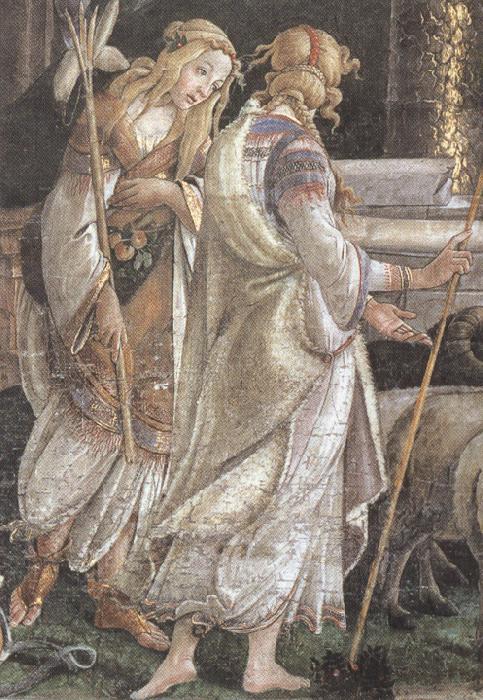 Cosimo Rosselli and Assistants,Moses receiving the Tablets of the Law and Worship of the Golden Calf (mk36), Sandro Botticelli